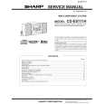 SHARP CDES111H Service Manual
