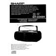 SHARP QTCD45H Owners Manual