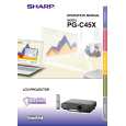 SHARP PGC45X Owners Manual