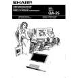SHARP QA25 Owners Manual