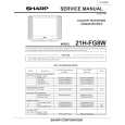 SHARP 21HFG8W Service Manual