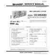 SHARP CDSW200H Service Manual