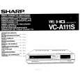 SHARP VC-A111S Owners Manual