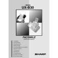 SHARP UXB30 Owners Manual