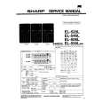 SHARP EL-556L** Service Manual