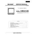 SHARP 14M613G Service Manual