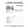 SHARP CD-PC1881V Service Manual