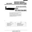 SHARP VC-A501SA(BK) Service Manual