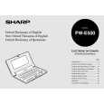 SHARP PWE500 Owners Manual