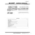 SHARP CDBK133W Service Manual