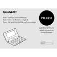 SHARP PWE510 Owners Manual