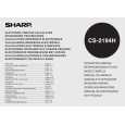 SHARP CS2194H Owners Manual