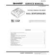 SHARP MDMT290HBK Service Manual