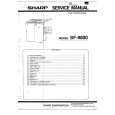 SHARP SDF-9800 Service Manual