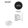 SHARP ARFX9 Owners Manual