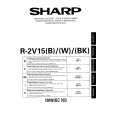 SHARP R2V15 Owners Manual