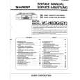 SHARP VC-H83G(GY) Service Manual