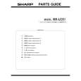 SHARP MX-LCX1 Parts Catalog