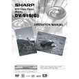 SHARP DVS1SG Owners Manual