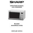 SHARP R555 Owners Manual