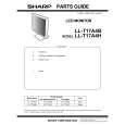 SHARP LL-T17A4B Parts Catalog