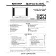 SHARP 29XF50 Service Manual