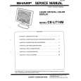 SHARP CE-LT14M Service Manual