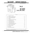 SHARP SF2050 Service Manual
