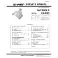 SHARP UX-B30 Service Manual