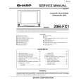 SHARP 29BFX1 Service Manual