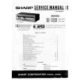 SHARP SC700H/X Service Manual
