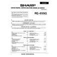 SHARP RG655G Service Manual