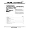 SHARP CDBA2000H Service Manual