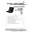SHARP PC8900 Service Manual