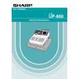 SHARP UP600 Owners Manual