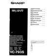 SHARP VC-793S Owners Manual