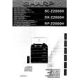 SHARP SCZ2000H Owners Manual