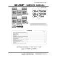 SHARP CD-K7000W Service Manual