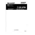 SHARP ER-67MB3 Owners Manual