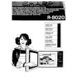 SHARP R8020 Owners Manual
