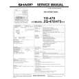 SHARP ZQ475 Service Manual