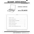 SHARP PC-AX10 Service Manual