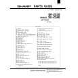 SHARP SF-2540 Parts Catalog