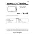 SHARP 29R600P Service Manual