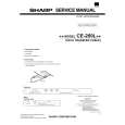 SHARP CE-260L Service Manual