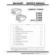 SHARP Z835 Service Manual