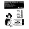 SHARP R5862 Owners Manual