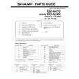 SHARP ER-A410 Parts Catalog