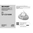 SHARP QTCD180W Owners Manual