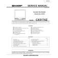 SHARP CX51TXZ Service Manual
